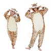 ACOGNA Cat Onesie Kids Animal Girls Costume Pajama Holiday Halloween Christmas Fleece Sleepwear Cosplay Suit, 140 view 3