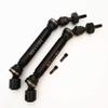2pcs Harden Steel + Aluminum Splined Front Driveshafts with Steel Hex Black for Traxxas 1/10 Slash4X4 Stampede4X4 6851X view 2