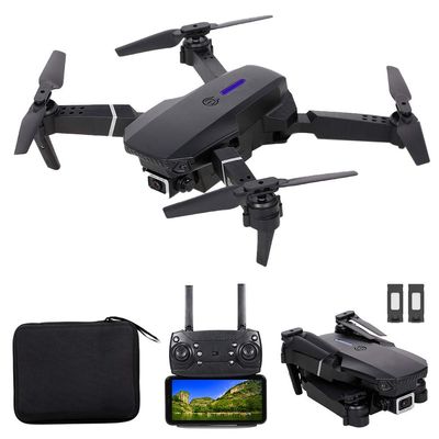 GoolRC LS-E525 RC Drone, FPV Drone with 4K HD Camera WiFi Live Video, Foldable RC Qudcopter with Headless Mode, Altitude Hold, Track Flight, 3D Filp, Storage Bag and 2 Batteries (Black)