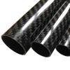 3K Carbon Pipe, Hollow Tube, Carbon Fiber Tube, Inner diameter 13 mm x outer diameter 14 mm x length 500 mm (2pieces) Twill glossy surface view 2