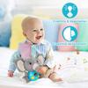 Aitbay Plush Elephant Music Baby Toys 0 to 6 Months, Cute Stuffed Animal Light Up Baby Toys Newborn Baby Musical Toys for Infant Babies Boys & Girls Toddlers 6 to 12 Months view 2