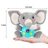 Aitbay Plush Elephant Music Baby Toys 0 to 6 Months, Cute Stuffed Animal Light Up Baby Toys Newborn Baby Musical Toys for Infant Babies Boys & Girls Toddlers 6 to 12 Months view 4