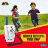 eKids Super Mario Walkie Talkies for Kids, Static Free and Extended Range, Indoor and Outdoor Toys for Kids (Mario) view 3