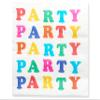 American Greetings Rainbow Party Supplies, Lunch Napkins (50-Count) view 1