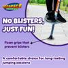 Geospace Jumparoo Boing! 'MAX' Large POGO Stick for Kids, Teens or Riders 90-160 lbs - Excellent Outdoor Active Play Toy - Improves Balance, Coordination as Well Exercise & Fitness (White) view 2