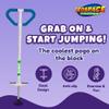 Geospace Jumparoo Boing! 'MAX' Large POGO Stick for Kids, Teens or Riders 90-160 lbs - Excellent Outdoor Active Play Toy - Improves Balance, Coordination as Well Exercise & Fitness (White) view 3