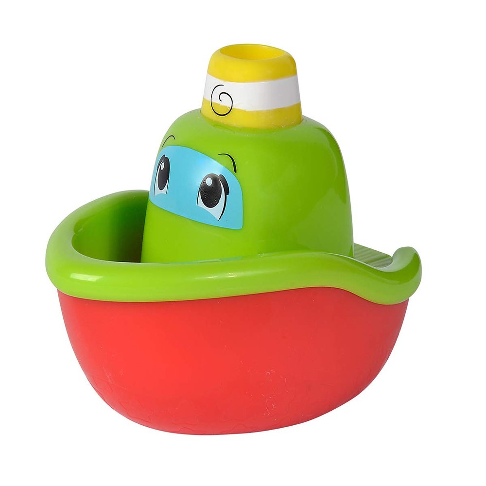 Simba 104010022 ABC Boat/Foam Bubbles Come from The chimney/11 cm
