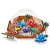 4M Crystal Growing - Dino Crystal Growing Kit - Explore Science, Creativity, and STEM Learning with a Vibrant Terrarium Kit, Custom Colors, and a Fun Dinosaur-Themed Adventure view 4