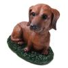 Animal Den Dachshund Red Dog Bobblehead Figure for Car Dash Desk Fun Accessory view 1