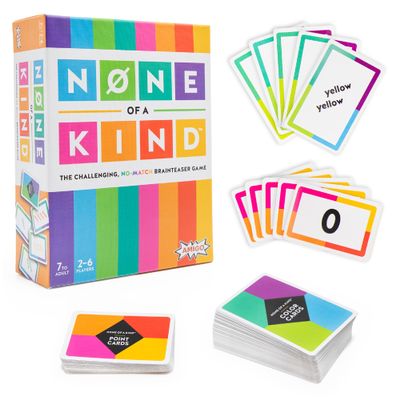 Amigo Games None of a Kind Brainteaser Card Game A New Kind of Matching Game That is Fun for The Whole Family for Kids & Adults Ages 7 & Older