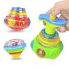 Bagged Round Luminous Toy Light Music Rotating Gyro Random Color One Pack view 2