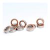 DINGGUANGHE-CUP Power Transmission Products MR128RS Bearing for Hobby Electric RC Car Truck 10PCS 8x12x3.5 mm ABEC-3 MR128 RS 2RS Ball Bearings MR128-2RS Orange Sealed Ball Bearings view 1
