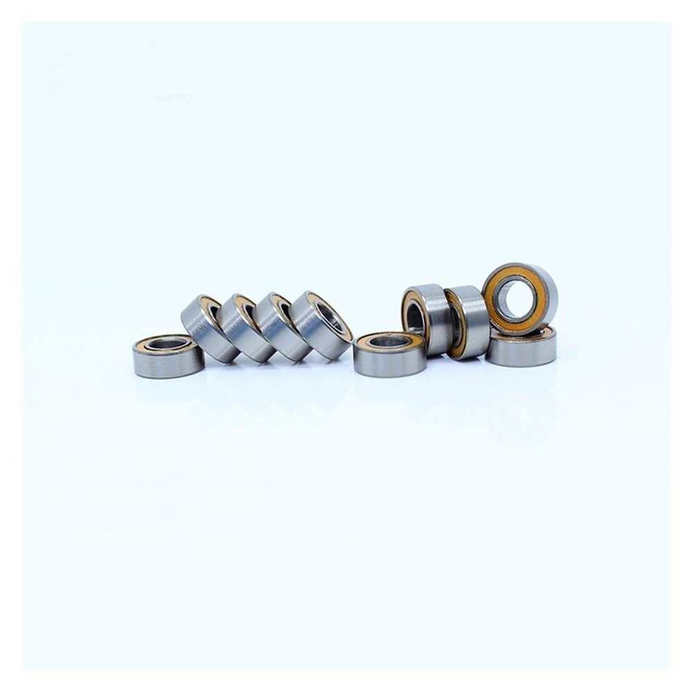 DINGGUANGHE-CUP Power Transmission Products MR63rs MR104rs MR74rs MR84rs 683rs Color Deep Groove Ball Bearing ABEC-3 10PCS RC for Car Trucks Racing Hobby Ball Bearings for 1/10 Ball Bearings