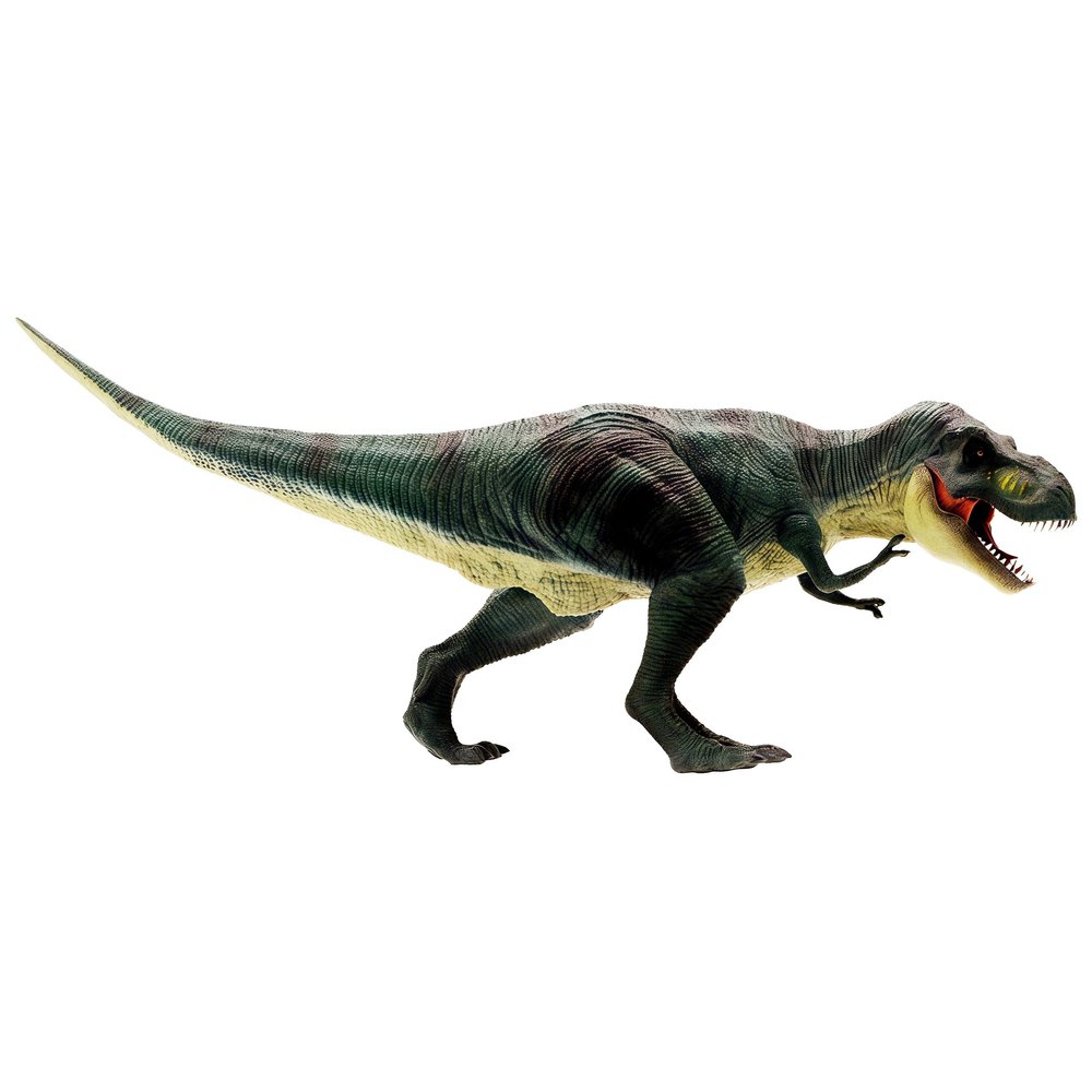 Gemini&Genius Tyrannosaurus Rex Dinosaur Toys- Moveable Jaw- 14 Inches Length-King T-Rex Dinosaur Figurine for Kids Ages 3 Years Old & Up Play & Display