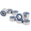 DINGGUANGHE-CUP Power Transmission Products 683RS 683-2RS Color Bearing ABEC-3 (10PCS) 3 * 7 * 3 mm Miniature Ball Bearings with Blue Sealed 618/3 RS 683 2RS Ball Bearings view 1