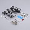 1/10 Alloy Bumper w/LEDs Upgrade Sets Matt-Black Fit for 1/10 Truck and SUV Traxxas TRX-4 Chassis Assemble it to The Chassis with a Connecting Part (Purchase Separately) view 1