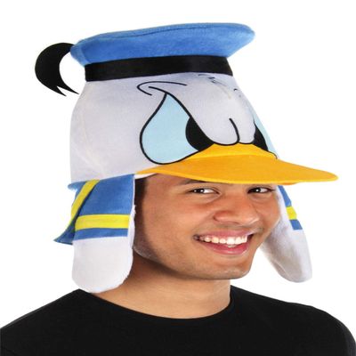 elope Disney Sprazy Donald Duck Toy Costume Hat - Water-Spraying Hat with Adjustable Fit - Multicolor