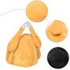 3 Pack Thanksgiving Turkey Headband Drumsticks Headband Roasted Turkey Hats Plush Thanksgiving Turkey Hat Holiday Costume Decorations Party Favor Supplies view 4