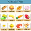 Kids Kitchen Toy Cookware with Play Food Toy Set,Kitchen Play Accessories with Pots and Pans,Cutting Food Toy Utensils,Play Dishes Learning Toys Gift for Toddlers Boys Girls(72 PCS) view 4