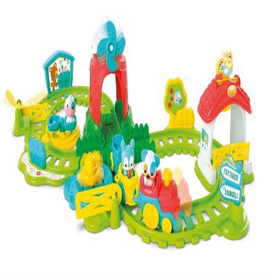 Clementoni Baby Train Set 6 Pieces 61 x 83 cm Green