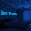 1230 PCS Glow in The Dark Stars Wall Stickers, 3D Adhesive Dots Decor Starry Sky Decor for Kids Bedroom, Beautiful Wall Decals (Blue) view 3