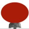 Playezze Made to Order: Poker Table Cover fits Oval/Round Table - Leaf Insert in Speed lite + pad - Felt Table Cover Alternative for Tournament Play (Ruby Wine, 38 by 60 inch Oval) view 1