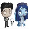 FunKo Pop! Movies: Corpse Bride Collectible Vinyl Figures, 3.75" (Set of 2) view 1