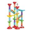 Marble Run Set Building Blocks Glass Marbles for Kids Ages 4-8 Girls Boys Toys STEM Maze Educational Race Game Birthday Gifts view 1