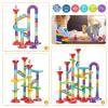 Marble Run Set Building Blocks Glass Marbles for Kids Ages 4-8 Girls Boys Toys STEM Maze Educational Race Game Birthday Gifts view 2