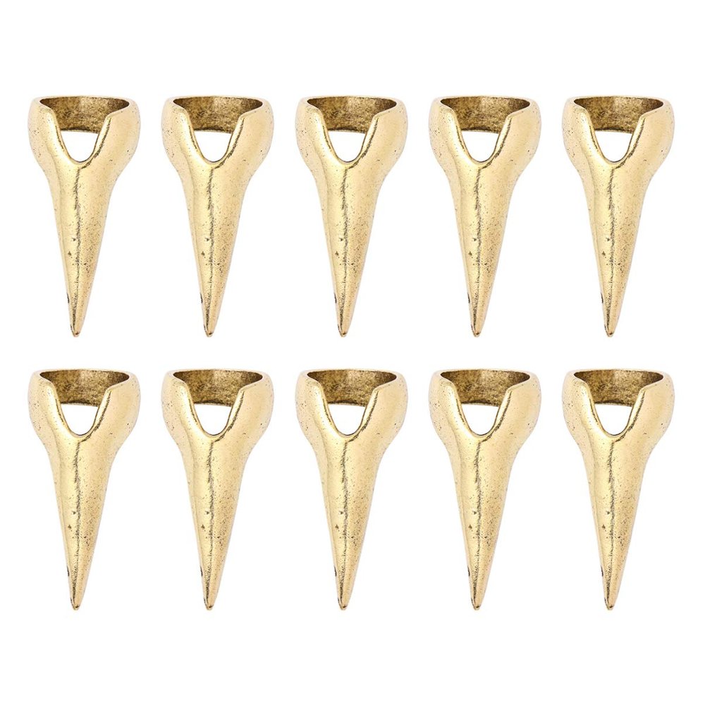 Beaupretty 10Pcs Halloween Claw Rings Full Finger Set Retro Nail Costume Jewelry for Party Dress up