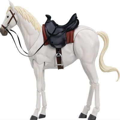 Max Factory figma Horse ver. 2 (White) Figma Action Figure Accessory, Multicolor