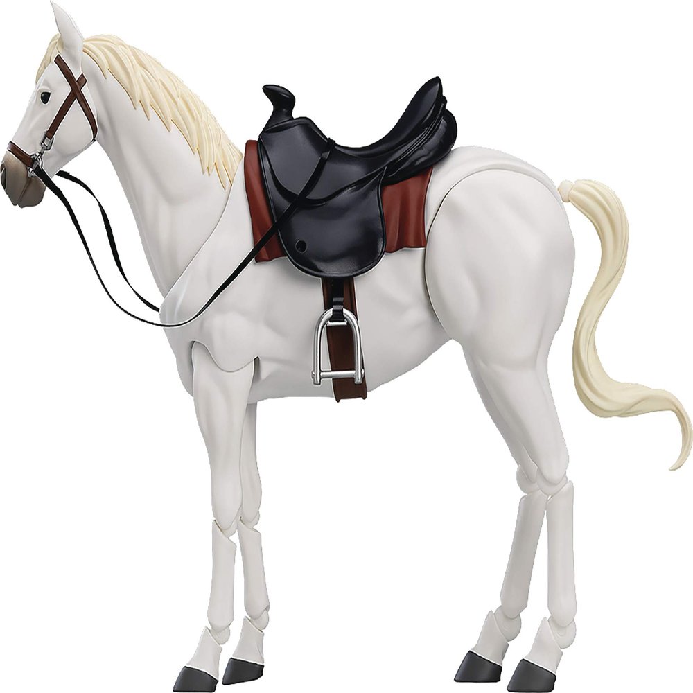 Max Factory figma Horse ver. 2 (White) Figma Action Figure Accessory, Multicolor
