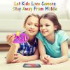 Ourlife Kids Waterproof Camera Gifts for Tenns, 1080P HD Digital Video Camera with 2.4'' IPS Screen, Fill Lights,Selfie Underwater Camera for Little Girls with TF Card, Silicone Handle view 4