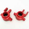 2pcs Aluminum Front Steering Blocks Axle Carrier Red for Traxxas 1/10 Slash 4X4 Stampede 4X4 Rustler 4x4 6837 view 1