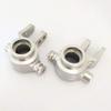 2pcs Aluminum Front Steering Blocks Axle Carrier Silver for Traxxas 1/10 Slash 4X4 Stampede 4X4 Rustler 4x4 6837 view 1
