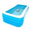 ZXD ZHEXUNDIAN Thickened Inflatable Swimming Pool for Family Outdoor Summer Water Games 1.5 1.8 2 2.6 3.05M (Color : 2M 3 Layers) view 1