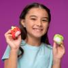 Squishville by Squishmallows Mini Plush Fruit Squad, Six 2" Soft Minimallow Plush, Irresistibly Colorful Fruits, Mini Peach, Pineapple, and Watermelon view 3