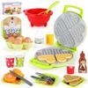 LiDi RC 27 Pack Waffle Play Food Toys for Toddlers ,Kitchen Sets for Kids,New Sprouts Waffle Time Variety Toys Gift for Kid Children ,Early Educational Learning Game for Age 3 4 5 6 7 8 Boys Girls view 1