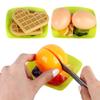 LiDi RC 27 Pack Waffle Play Food Toys for Toddlers ,Kitchen Sets for Kids,New Sprouts Waffle Time Variety Toys Gift for Kid Children ,Early Educational Learning Game for Age 3 4 5 6 7 8 Boys Girls view 4