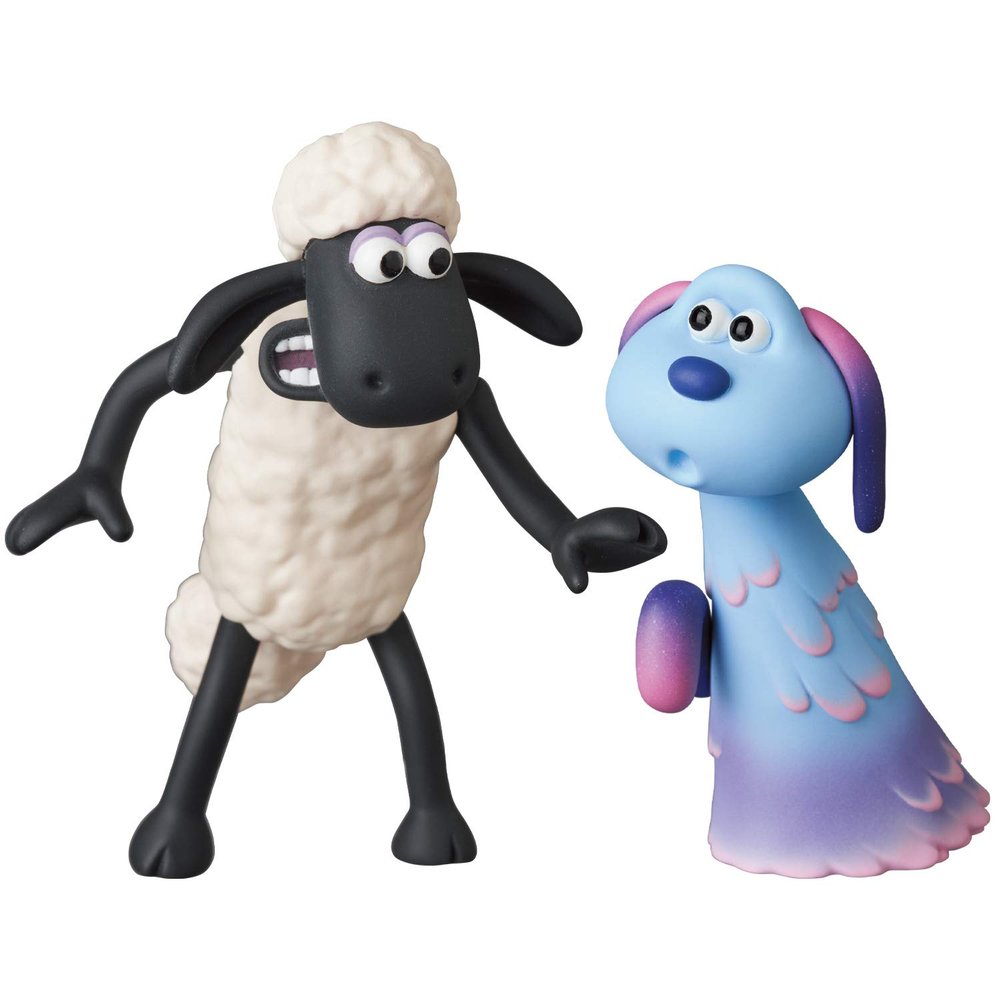 Medicom UDF Farmageddon Shaun & Lu-La , new old stock