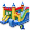 Cloud 9 Commercial Grade Castle Bounce House with Slide and Blower - 100% PVC 16' x 17' Inflatable Bouncer view 1