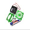 Aluminum Motor Heatsink with Cooling Fan for Arrma 1:10 KRATON 4S / Big Rock V3 3S / VORTEKS 3S / SENTON 3S / 1:8 Vendetta 3S - 1 Set Green view 1