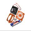 Aluminum Motor Heatsink with Cooling Fan for Arrma 1:10 KRATON 4S / Big Rock V3 3S / VORTEKS 3S / SENTON 3S / 1:8 Vendetta 3S - 1 Set Orange view 1