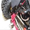 Axial SCX10 III AXI03007 Upgrade Parts Aluminum Front Body Post Mount - 2Pc Set Gray Silver view 4
