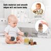 BOBXIN Stacking Cups Baby Building/Bathtub/Beach Toy 11.8, Nesting Cup Early Educational Toddlers Stacking Toy, 8 Pcs with Numbers & Pattern, Fun for Kid Baby 6-12 Months Indoor/Outdoor view 3