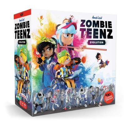 Scorpion Masqu Zombie Teenz Evolution | Sequel to The #1 Kids Game on BoardGameGeek | Cooperative Game for Kids and Families | Ages 8+ | 2 to 4 Players | 15 Minutes