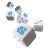 Masterpieces Game Day - NCAA UNC Tar Heels - 6 Piece Team Logo Dice Set - D6 Standard Size view 3
