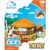 The Original Patented AirFort - Build A Fort in 30 Seconds, Inflatable Fort for Kids, Play Tent for 3-14 Years, A Playhouse Where Imagination Runs Wild, Fan not Included (Tiki Hut) view 2