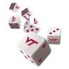 MasterPieces Game Day - NCAA Virginia Tech Hokies - 6 Piece Team Logo Dice Set - D6 Standard Size view 3