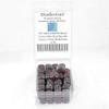 Black Velvet Dice with Red Pips D6 12mm (1/2in) Bulk Pack of 50 Wondertrail view 1